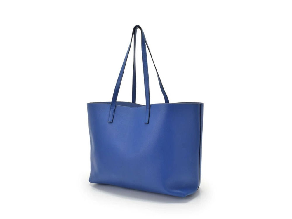 Saint Laurent bag pouch blue calfskin tote Blue
